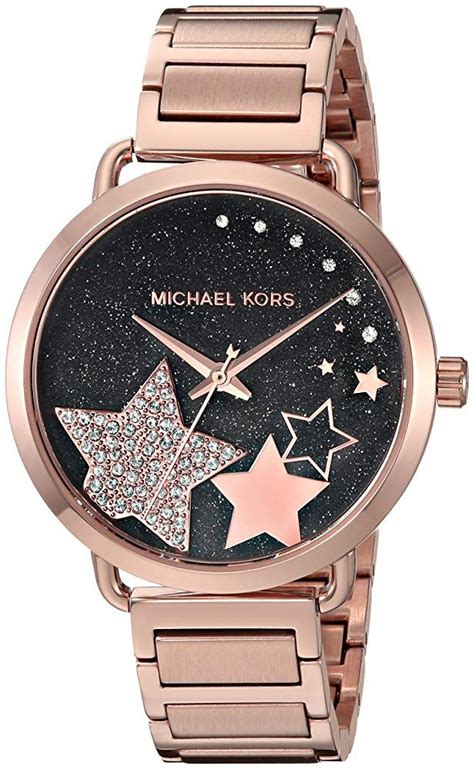 michael kors damen analog quarz uhr mit edelstahl schwarz mini|Michael Kors Darci Uhr für Damen, Quarzwerk mit Edelstahl.